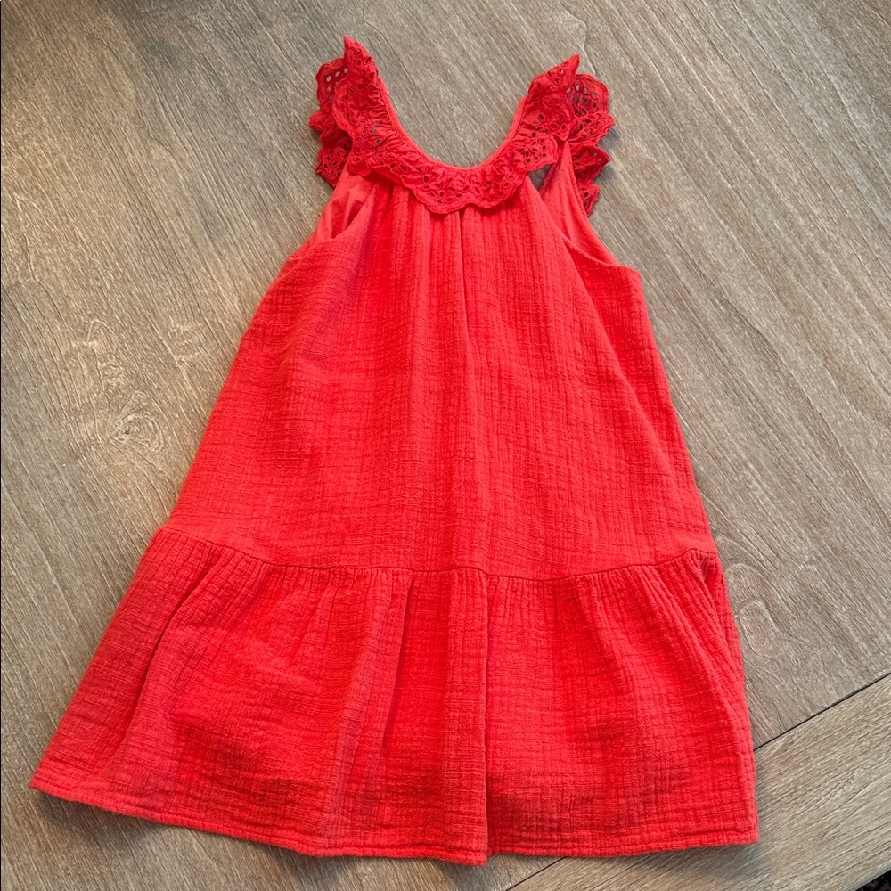 Zara Vibrant Red Kids Dress